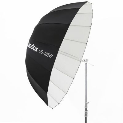 Godox UB-165W - biely parabolický dáždnik 165 cm